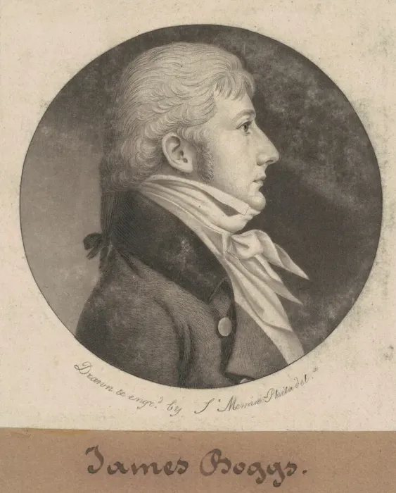 Framed Print : James Boggs, 1802. Creator: Charles Balthazar Julien Fevret de Saint-Memin Framed Print : James Boggs, 1802. Creator: Charles Balthazar Julien Fevret de Saint-Memin