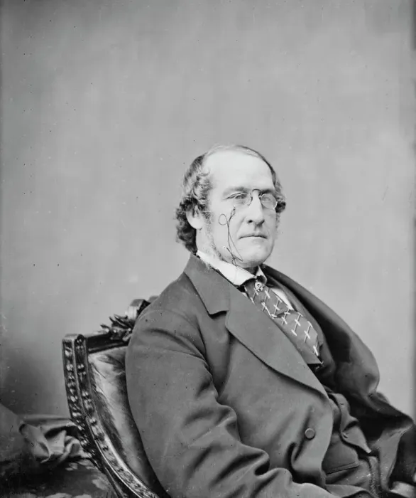 Framed Print : James Brooks of Arkansas, between 1855 and 1865. Creator: Unknown Framed Print : James Brooks of Arkansas, between 1855 and 1865. Creator: Unknown