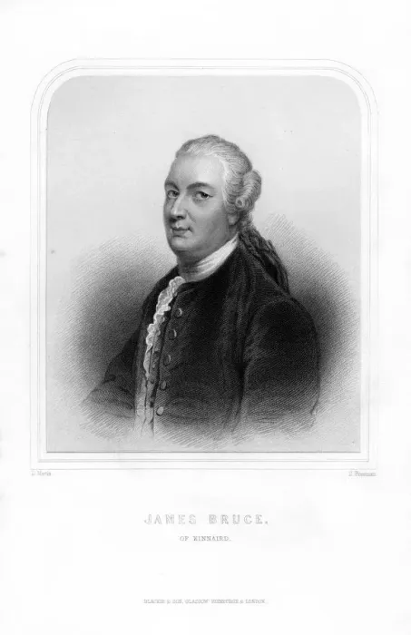 Framed Print : James Bruce, Scottish traveller and travel writer, (1870). Artist:s Freeman Framed Print : James Bruce, Scottish traveller and travel writer, (1870). Artist:s Freeman