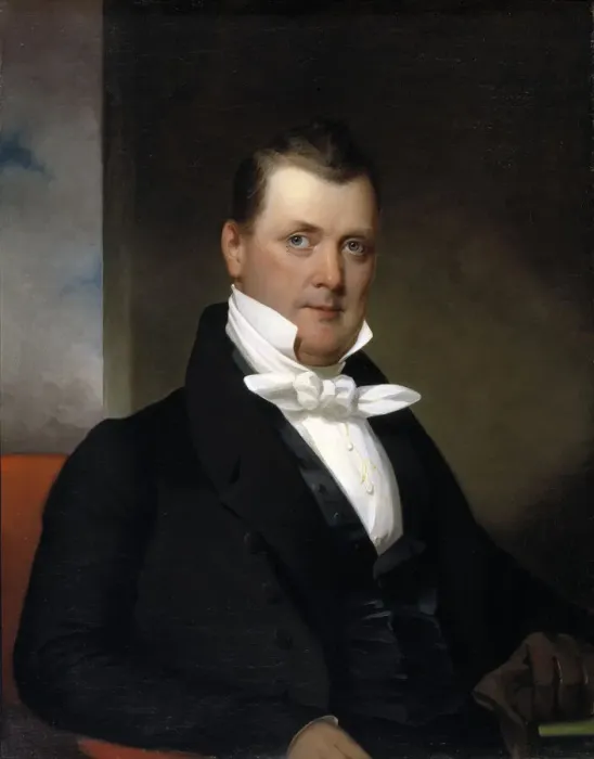 Framed Print : James Buchanan, 1834. Creator: Jacob Eichholtz Framed Print : James Buchanan, 1834. Creator: Jacob Eichholtz
