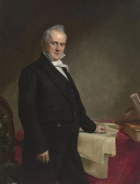 James Buchanan, 1859. Creator: George Peter Alexander Healy