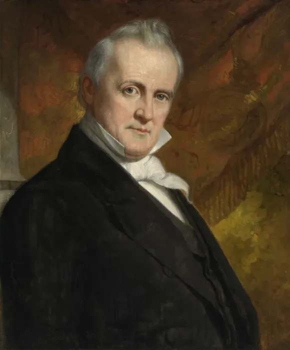 Framed Print : James Buchanan, September 28, 1859. Creator: George Peter Alexander Healy Framed Print : James Buchanan, September 28, 1859. Creator: George Peter Alexander Healy