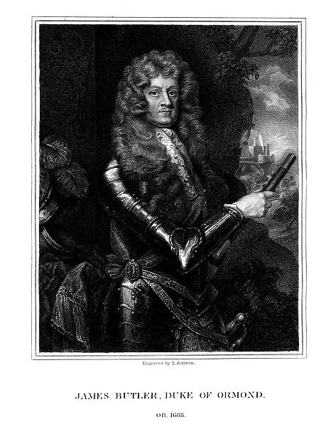 James Butler, 1st Duke of Ormonde, Anglo-Irish statesman and soldier, (1824). Artist: E Scriven