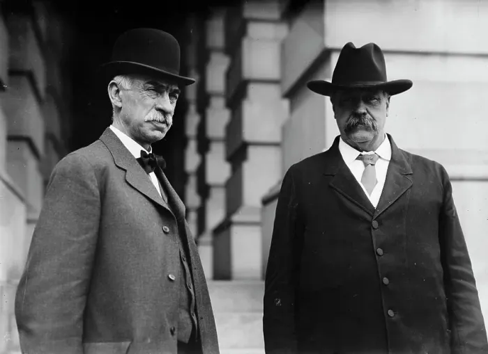 Framed Print : James C. Haynes, Mayor of Minneapolis (left), with Senator Clapp, 1911. Creator: Harris & Ewing. James C. Haynes, Mayor of Minneapolis (left), with Senator Clapp, 1911. Creator: Harris & Ewing Framed Print : James C. Haynes, Mayor of Minneapolis (left), with Senator Clapp, 1911. Creator: Harris & Ewing. James C. Haynes, Mayor of Minneapolis (left), with Senator Clapp, 1911. Creator: Harris & Ewing