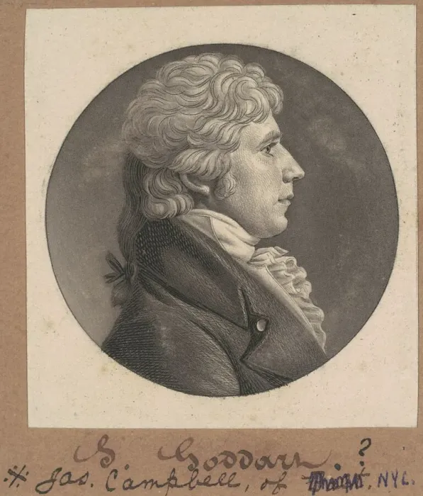 Framed Print : James Campbell, c. 1804. Creator: Charles Balthazar Julien Fevret de Saint-Mé Framed Print : James Campbell, c. 1804. Creator: Charles Balthazar Julien Fevret de Saint-Mé