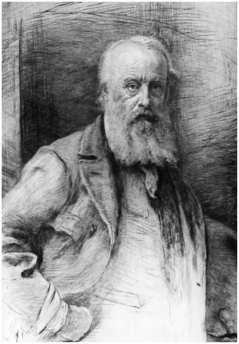 Framed Print : James Clarke Hook, British artist, c1880-1882. Artist: Otto Theodor Leyde Framed Print : James Clarke Hook, British artist, c1880-1882. Artist: Otto Theodor Leyde