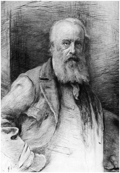 James Clarke Hook, British artist, c1880-1882. Artist: Otto Theodor Leyde