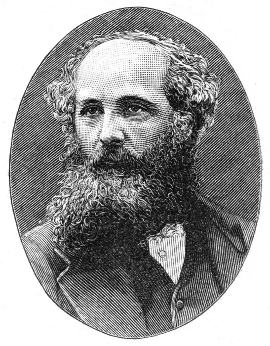 Framed Print : James Clerk Maxwell (1831-1879), Scottish theoretical physicist, [1896]