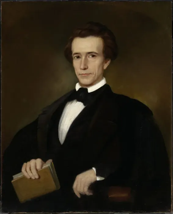 Framed Print : James Cochran Dobbin, c. 1845. Creator: John Cranch Framed Print : James Cochran Dobbin, c. 1845. Creator: John Cranch