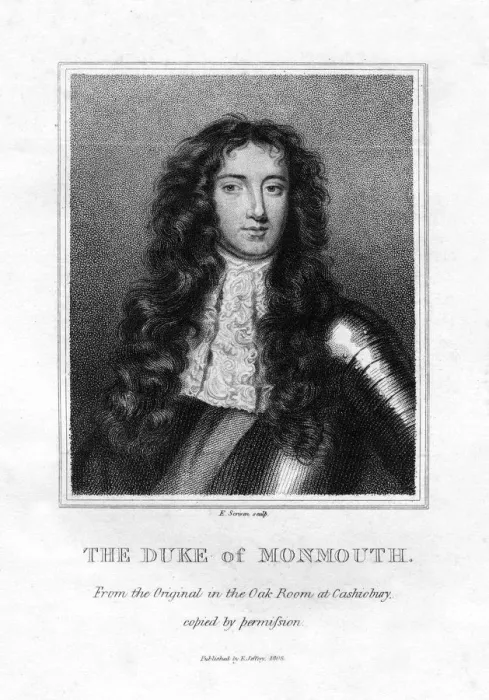 Framed Print : James, Duke of Monmouth, (1806). Artist: E Scriven Framed Print : James, Duke of Monmouth, (1806). Artist: E Scriven
