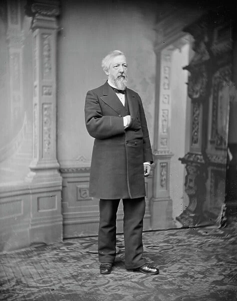 James G. Blaine of Maine, between 1865 and 1880. Creator: Unknown
