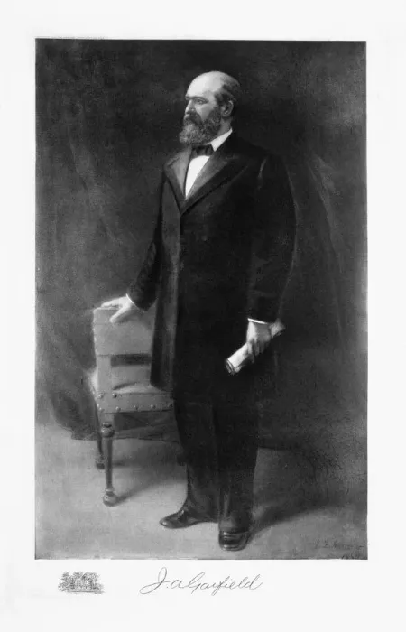 Framed Print : James A Garfield, 20th President of the United States of America, (1901) Framed Print : James A Garfield, 20th President of the United States of America, (1901)