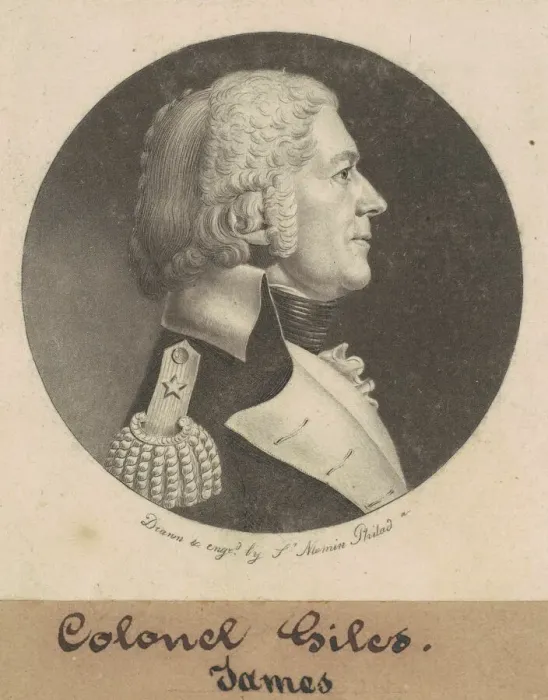 Framed Print : James Giles, 1799. Creator: Charles Balthazar Julien Fevret de Saint-Memin Framed Print : James Giles, 1799. Creator: Charles Balthazar Julien Fevret de Saint-Memin