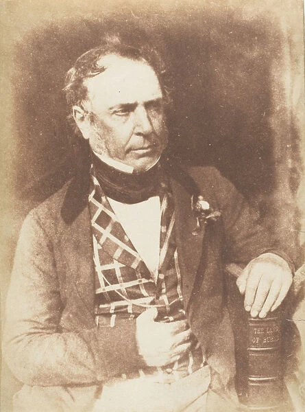James Glencairn Burns, 1843-47. Creators: David Octavius Hill, Robert Adamson