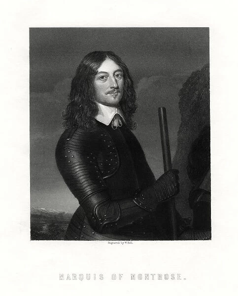 James Graham, 1st Marquess of Montrose, Scottish nobleman and soldier, 19th century. Artist: W Holl