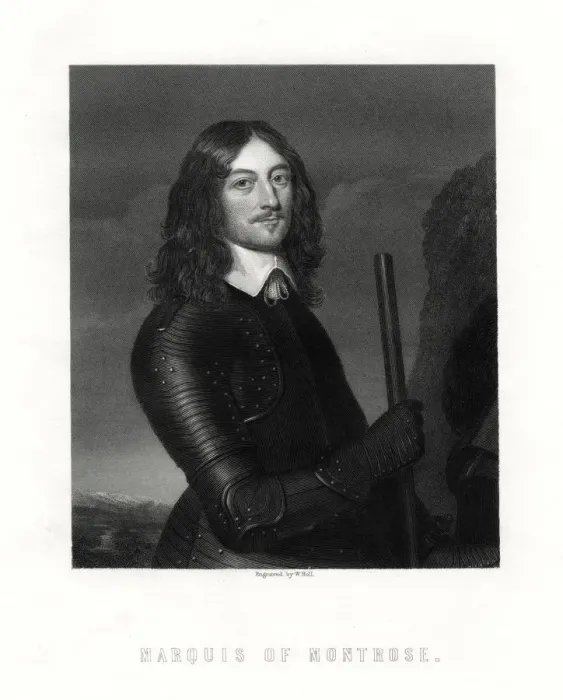 Framed Print : James Graham, 1st Marquess of Montrose, Scottish nobleman and soldier, 19th century. Artist: W Holl Framed Print : James Graham, 1st Marquess of Montrose, Scottish nobleman and soldier, 19th century. Artist: W Holl