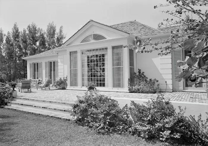 Framed Print : James H. McGraw, Jr. residence in Hobe Sound, Florida, 1941. Creator: Gottscho-Schleisner, Inc Framed Print : James H. McGraw, Jr. residence in Hobe Sound, Florida, 1941. Creator: Gottscho-Schleisner, Inc