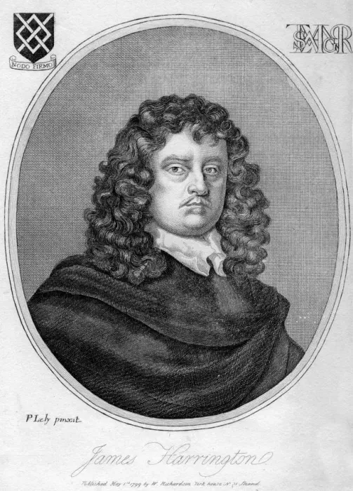 Framed Print : James Harrington (1611-1677), English political theorist, 1799. Artist: Peter Lely Framed Print : James Harrington (1611-1677), English political theorist, 1799. Artist: Peter Lely