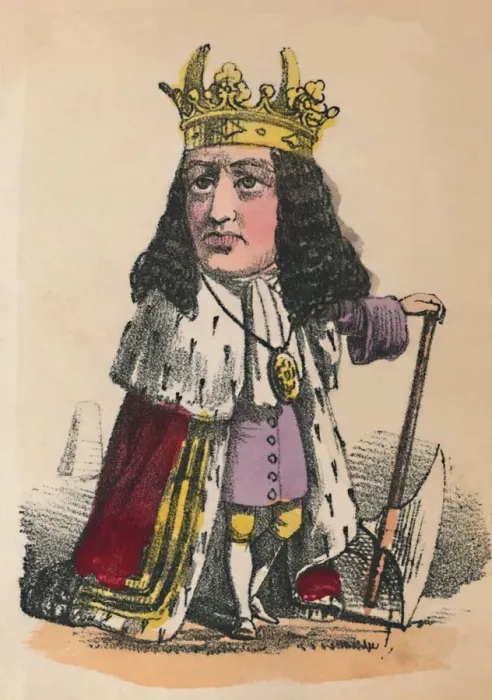 Framed Print : James II, 1856. Artist: Alfred Crowquill Framed Print : James II, 1856. Artist: Alfred Crowquill