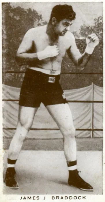 Framed Print : James J Braddock, Irish-American boxer, 1938 Framed Print : James J Braddock, Irish-American boxer, 1938