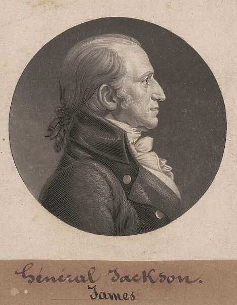 James Jackson, 1805. Creator: Charles Balthazar Julien Févret de Saint-Mémin
