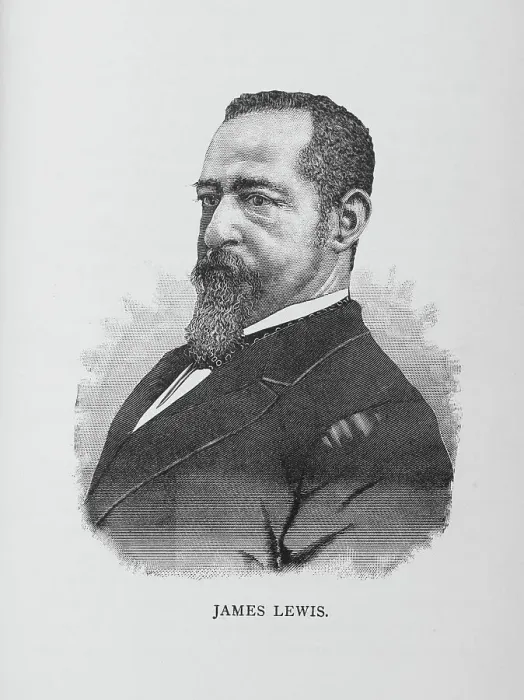 Framed Print : James Lewis, 1887. Creator: Unknown