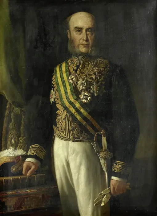 Framed Print : James Loudon, Governor-General, 1871-1885. Creator: Andries van den Berg Framed Print : James Loudon, Governor-General, 1871-1885. Creator: Andries van den Berg