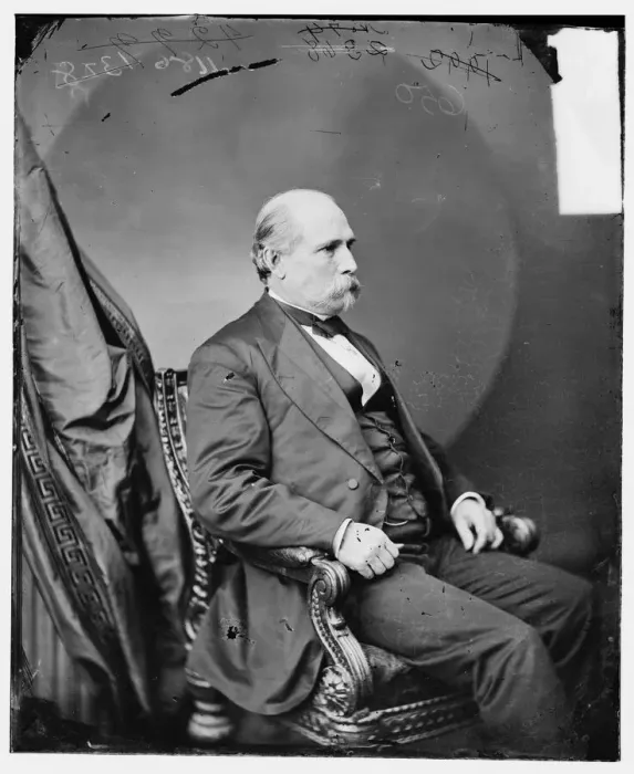 Framed Print : James Lusk Alcorn, between 1860 and 1875. Creator: Unknown Framed Print : James Lusk Alcorn, between 1860 and 1875. Creator: Unknown