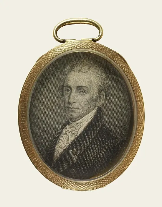 Framed Print : James Munroe, 19th century. Creator: Unknown Framed Print : James Munroe, 19th century. Creator: Unknown