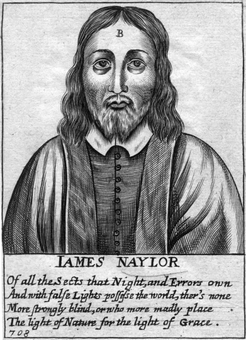 Framed Print : James Naylor, English Quaker leader, 17th century Framed Print : James Naylor, English Quaker leader, 17th century