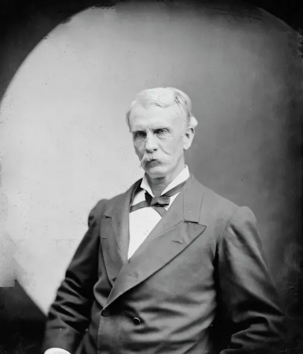 Framed Print : James Noble Tyner of Indiana, between 1865 and 1880. Creator: Unknown Framed Print : James Noble Tyner of Indiana, between 1865 and 1880. Creator: Unknown