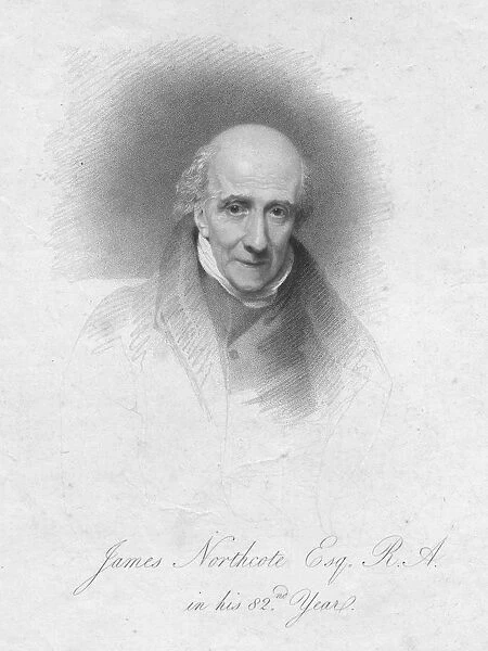 James Northcote Esq. R. A. in his 82nd Year, c1828. Creator: Thomas Wright