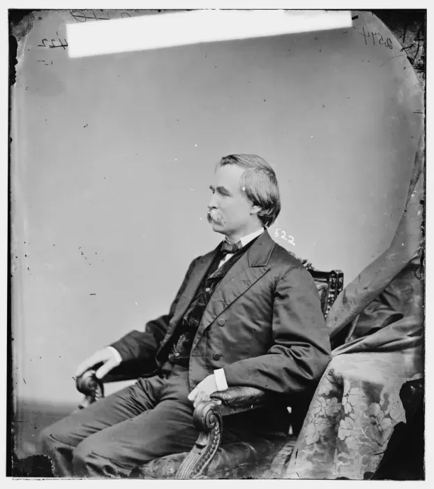 Framed Print : James Proctor Knott of Kentucky, between 1860 and 1875. Creator: Unknown Framed Print : James Proctor Knott of Kentucky, between 1860 and 1875. Creator: Unknown