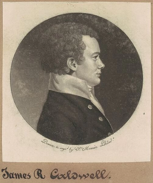 James R. Caldwell, 1799. Creator: Charles Balthazar Julien Fevret de Saint-Mé