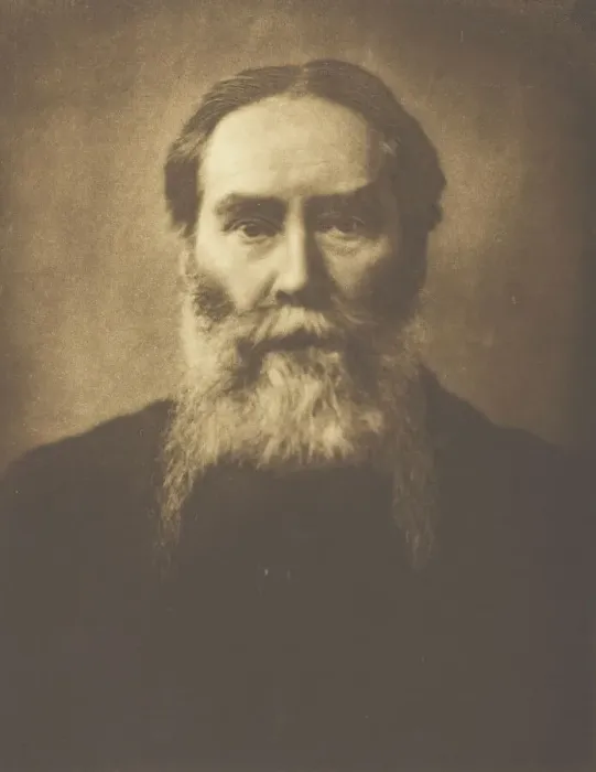Framed Print : James Russell Lowell, c. 1885, printed c. 1893. Creator: Henry Herschel Hay Cameron Framed Print : James Russell Lowell, c. 1885, printed c. 1893. Creator: Henry Herschel Hay Cameron