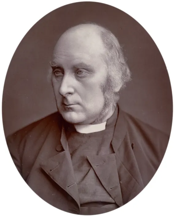 Framed Print : James Russell Woodford, Bishop of Ely, 1880. Creator: Lock & Whitfield