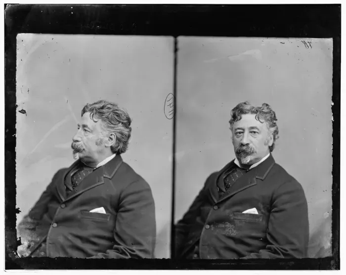Framed Print : James S. Negley of Pennsylvania, 1865-1880. Creator: Unknown Framed Print : James S. Negley of Pennsylvania, 1865-1880. Creator: Unknown