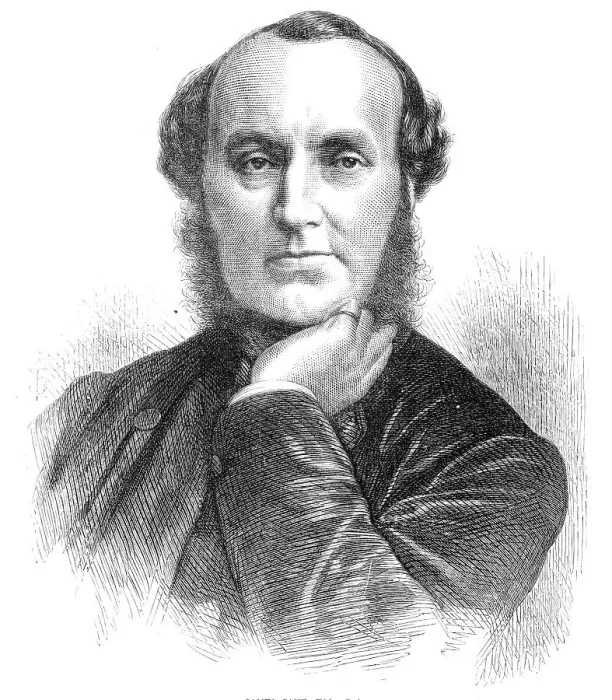 Framed Print : James Sant, Esq. R.A. 1870. Creator: Unknown Framed Print : James Sant, Esq. R.A. 1870. Creator: Unknown