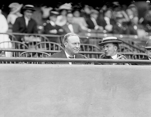 James Schoolcraft Sherman, US Vice President, 1911. Creator: Harris & Ewing. James Schoolcraft Sherman, US Vice President, 1911. Creator: Harris & Ewing
