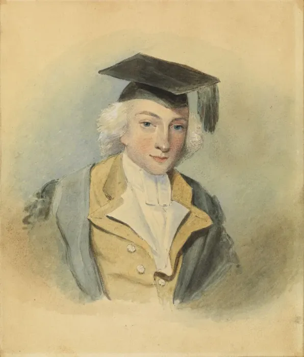 Framed Print : James Smithson, n. d. Creator: Bone