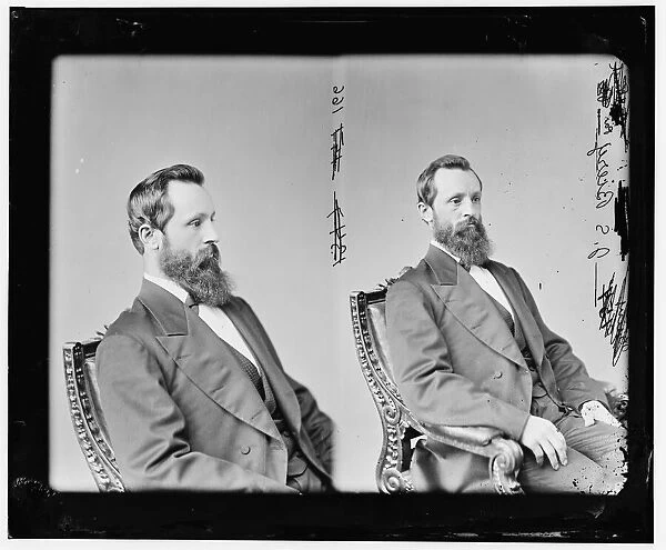 James Soloman Biery of Pennsylvania, between 1865 and 1880. Creator: Unknown