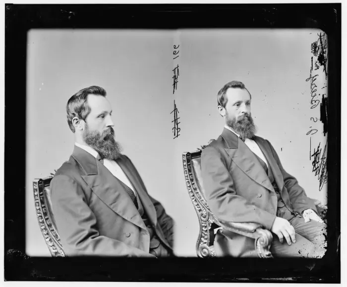 Framed Print : James Soloman Biery of Pennsylvania, between 1865 and 1880. Creator: Unknown Framed Print : James Soloman Biery of Pennsylvania, between 1865 and 1880. Creator: Unknown