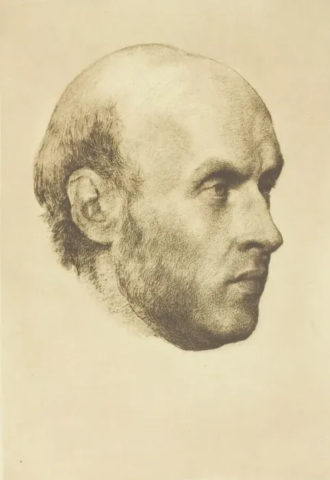 Framed Print : James Spedding, c. 1893. Creator: Henry Herschel Hay Cameron Framed Print : James Spedding, c. 1893. Creator: Henry Herschel Hay Cameron