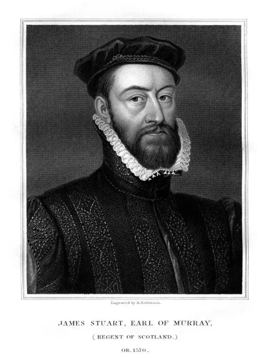 Framed Print : James Stewart, 1st Earl of Moray, Regent of Scotland, (1827). Artist: H Robinson Framed Print : James Stewart, 1st Earl of Moray, Regent of Scotland, (1827). Artist: H Robinson