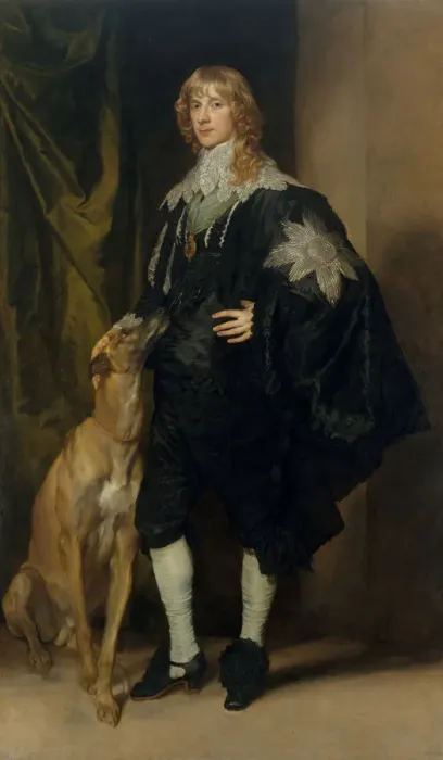 Framed Print : James Stuart (1612-1655), Duke of Richmond and Lennox, ca. 1633-35. Creator: Anthony van Dyck Framed Print : James Stuart (1612-1655), Duke of Richmond and Lennox, ca. 1633-35. Creator: Anthony van Dyck