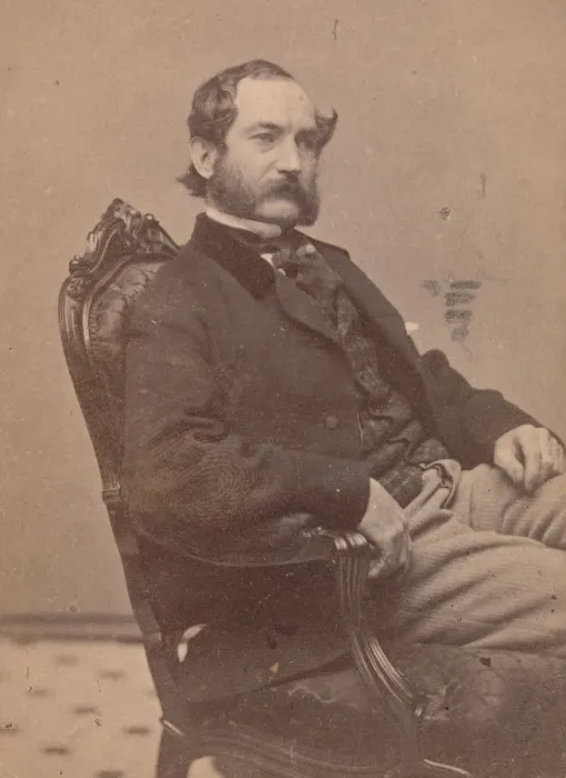 Framed Print : James Suydam, 1860s. Creator: Rintoul & Rockwood Framed Print : James Suydam, 1860s. Creator: Rintoul & Rockwood