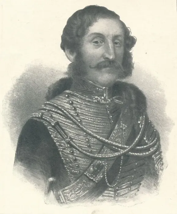 Framed Print : James Thomas Brudenell, 7th Earl of Cardigan, 1855 (1909) Framed Print : James Thomas Brudenell, 7th Earl of Cardigan, 1855 (1909)