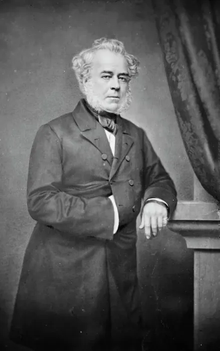 Framed Print : James Watson Webb, between 1855 and 1865. Creator: Unknown Framed Print : James Watson Webb, between 1855 and 1865. Creator: Unknown