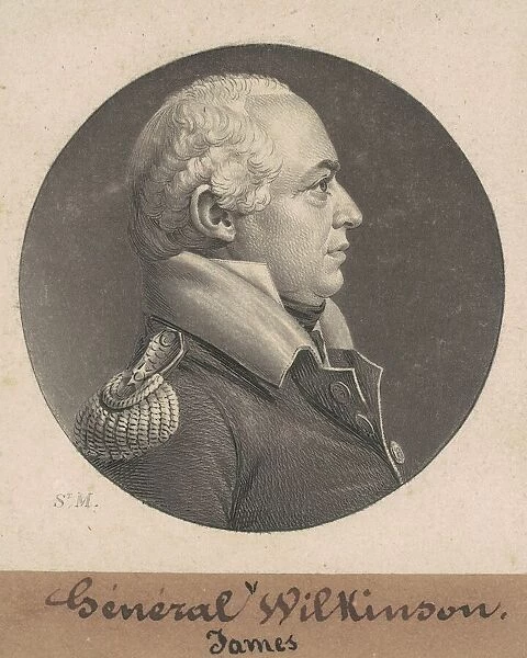 James Wilkinson, 1808. Creator: Charles Balthazar Julien Févret de Saint-Mémin