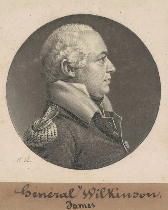 Framed Print : James Wilkinson, 1808. Creator: Charles Balthazar Julien Fevret de Saint-Memin